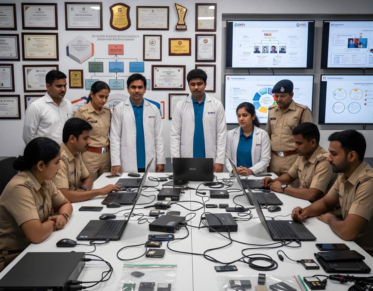 recognized by industry and institutions for excellence in digital forensics